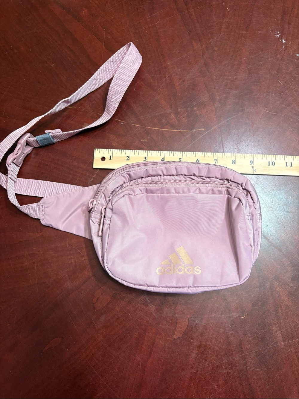 Adidas Waist Pack Fanny Pack Pink Belt Bag Logo Crossbody Travel Festival Bag
